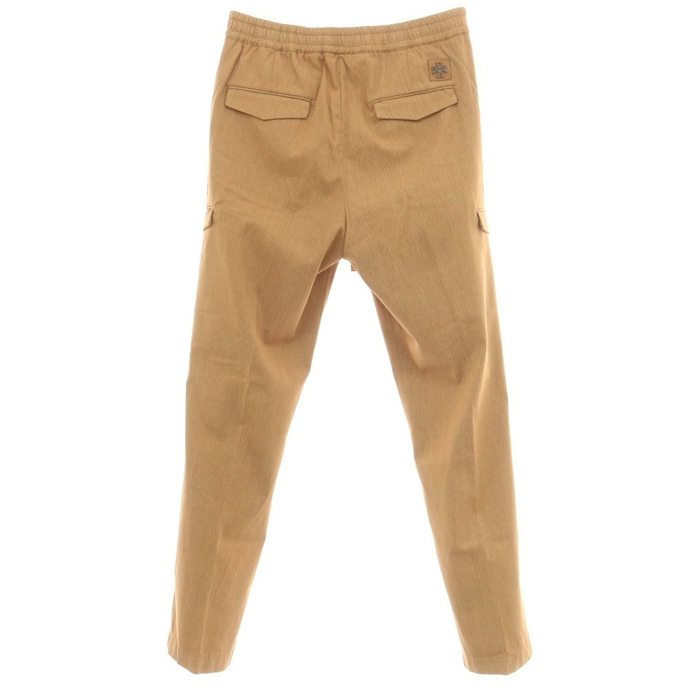 【新品】ヤコブコーエン JACOB COHEN STEVE ストレッチ コットン イージーカーゴパンツ ブラウンベージュ【 34 】【 状態ランクN 】【 メンズ 】