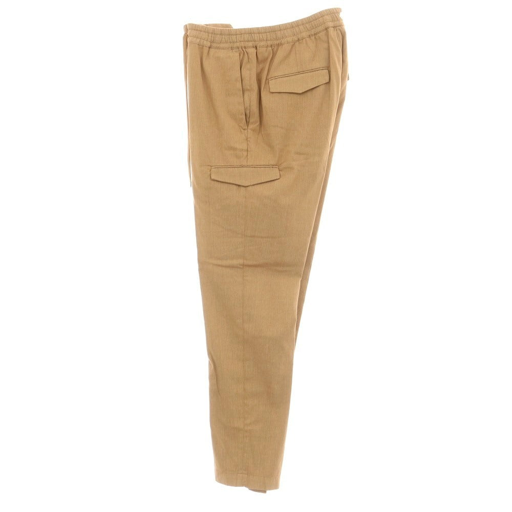 【新品】ヤコブコーエン JACOB COHEN STEVE ストレッチ コットン イージーカーゴパンツ ブラウンベージュ【 34 】【 状態ランクN 】【 メンズ 】