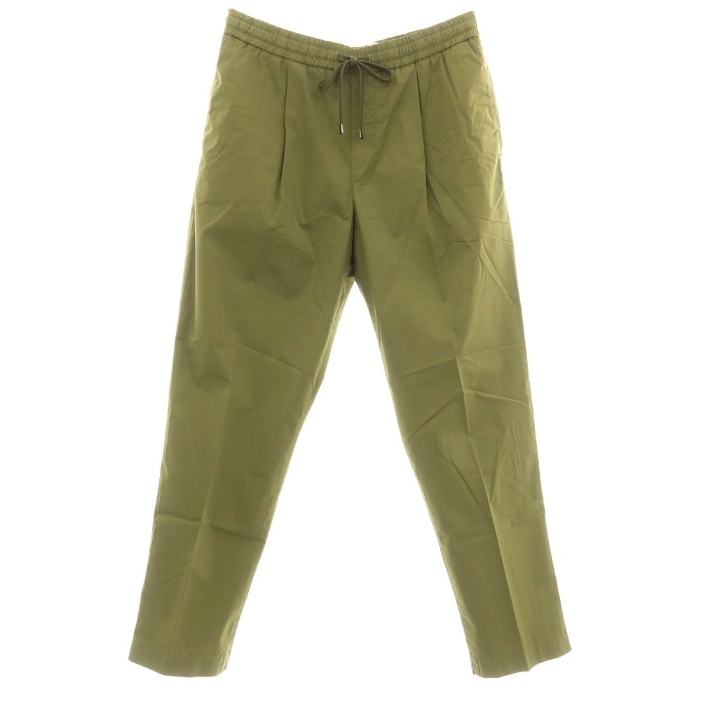 【新品】ヤコブコーエン JACOB COHEN DANIEL ストレッチ コットン イージーパンツ オリーブ【 L 】【 状態ランクN 】【 メンズ 】
