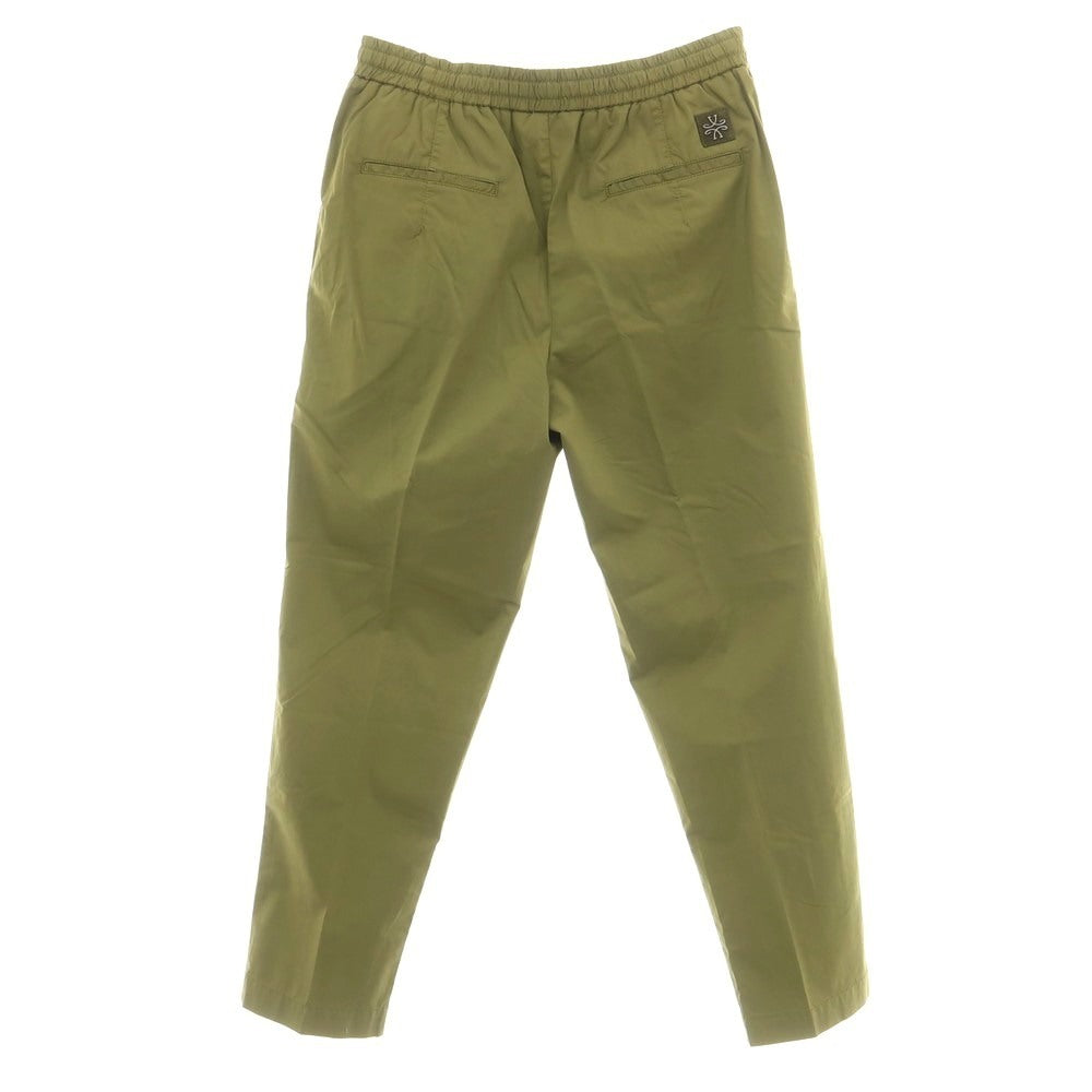 【新品】ヤコブコーエン JACOB COHEN DANIEL ストレッチ コットン イージーパンツ オリーブ【 L 】【 状態ランクN 】【 メンズ 】