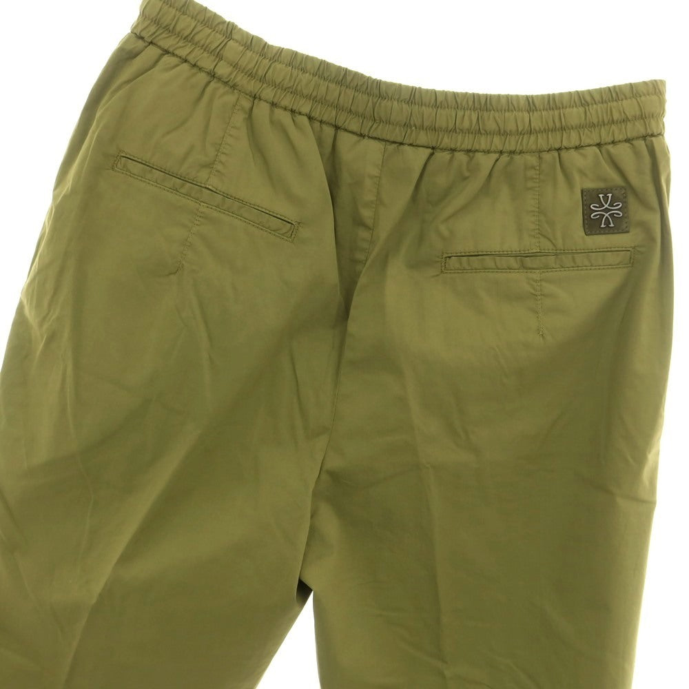 【新品】ヤコブコーエン JACOB COHEN DANIEL ストレッチ コットン イージーパンツ オリーブ【 L 】【 状態ランクN 】【 メンズ 】