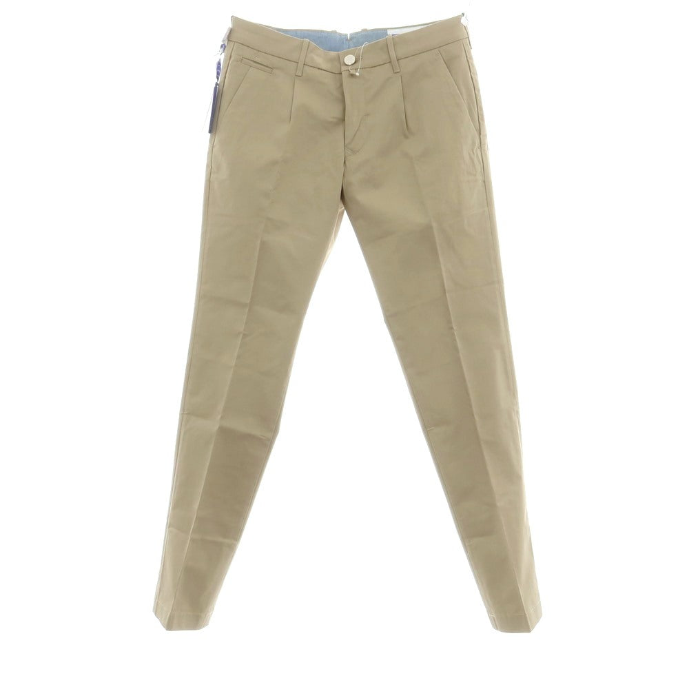 【新品】ヤコブコーエン JACOB COHEN BOBBY 2 ストレッチ コットン カジュアルスラックスパンツ カーキ【 34 】【 状態ランクN 】【 メンズ 】