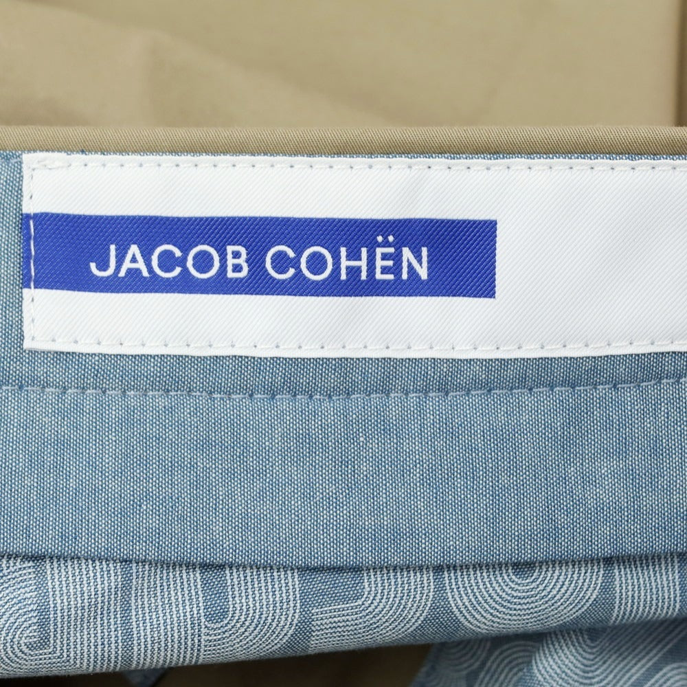 【新品】ヤコブコーエン JACOB COHEN BOBBY 2 ストレッチ コットン カジュアルスラックスパンツ カーキ【 34 】【 状態ランクN 】【 メンズ 】