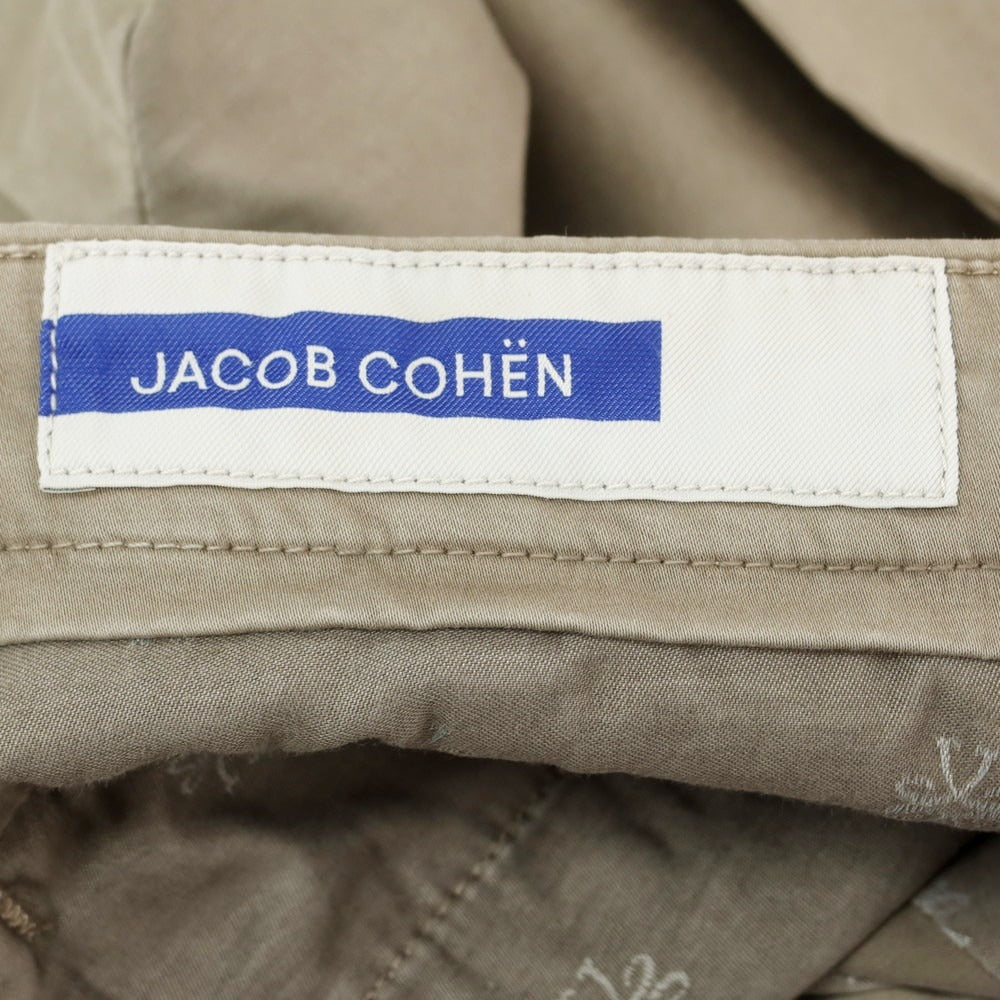 【新品】ヤコブコーエン JACOB COHEN RYAN ストレッチ コットン カーゴパンツ グレージュ系【 34 】【 状態ランクN 】【 メンズ 】