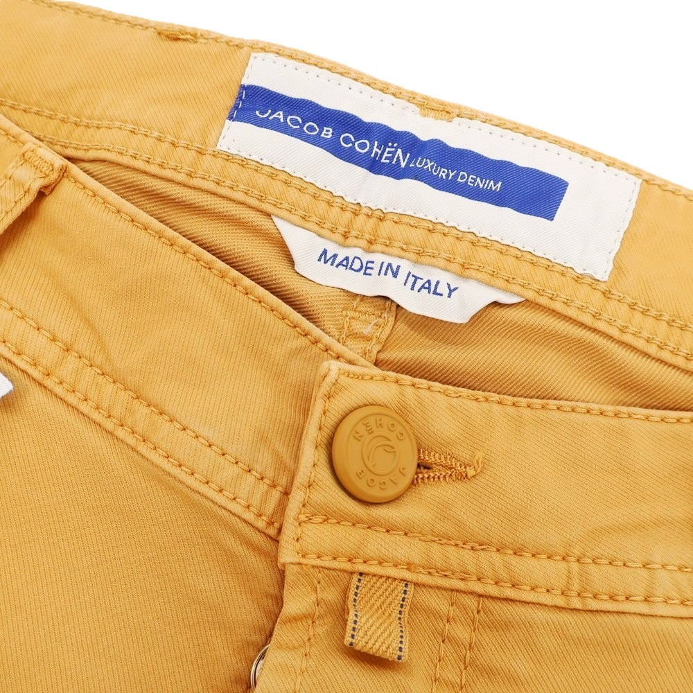 【SALE10%OFF/返品不可】【新品】ヤコブコーエン JACOB COHEN NICK SLIM ストレッチ コットンリヨセル 5ポケットパンツ オレンジ系【 34 】【 状態ランクN 】【 メンズ 】