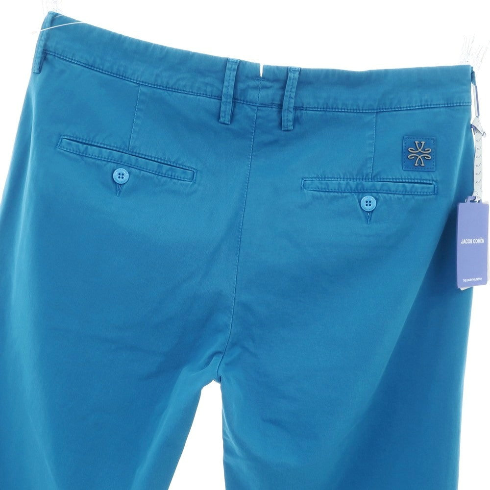 【SALE10%OFF/返品不可】【新品】ヤコブコーエン JACOB COHEN BOBBY 2 ストレッチ コットンリヨセル カジュアルスラックスパンツ ブルー【 34 】【 状態ランクN 】【 メンズ 】