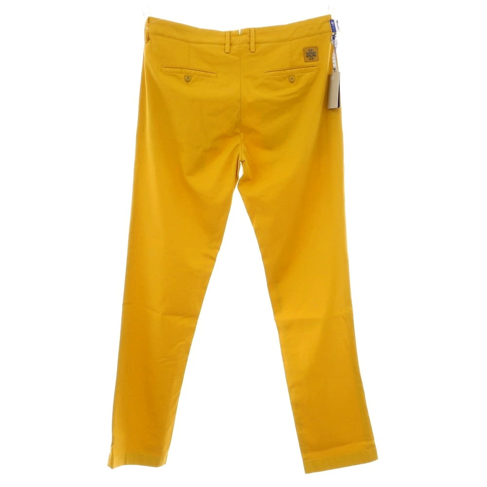 【SALE10%OFF/返品不可】【新品】ヤコブコーエン JACOB COHEN BOBBY 2 ストレッチ コットンリヨセル カジュアルスラックスパンツ イエロー【 34 】【 状態ランクN 】【 メンズ 】