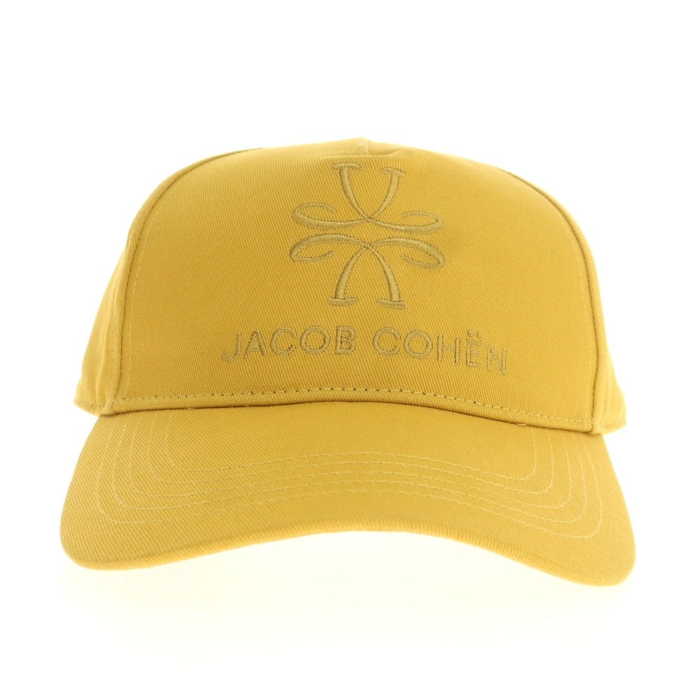 【新品】ヤコブコーエン JACOB COHEN コットン ベースボールキャップ マスタードイエロー【 U 】【 状態ランクN 】【 メンズ 】