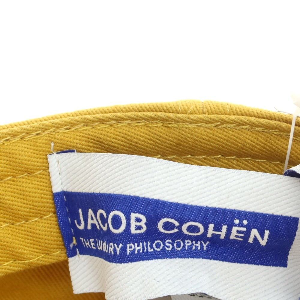 【新品】ヤコブコーエン JACOB COHEN コットン ベースボールキャップ マスタードイエロー【 U 】【 状態ランクN 】【 メンズ 】