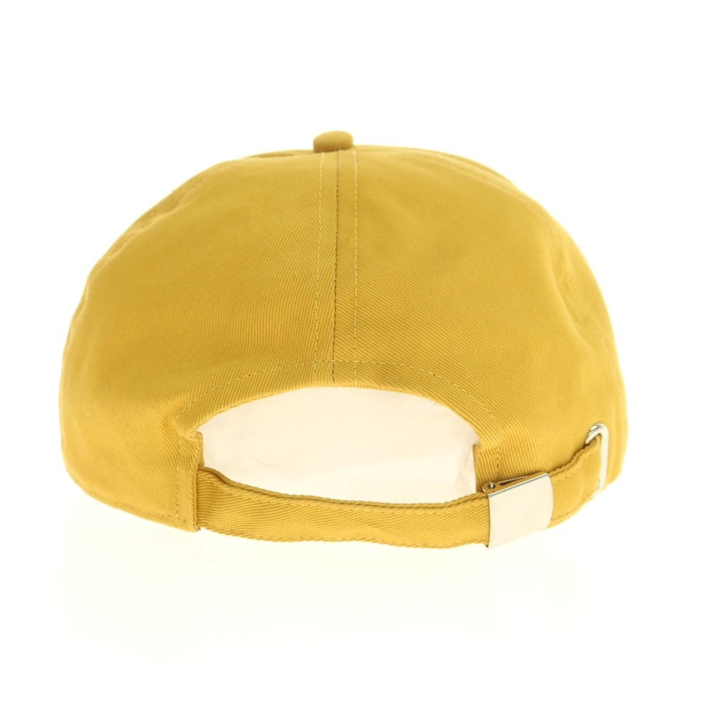 【新品】ヤコブコーエン JACOB COHEN コットン ベースボール キャップ マスタードイエロー【 U 】【 状態ランクN 】【 メンズ 】