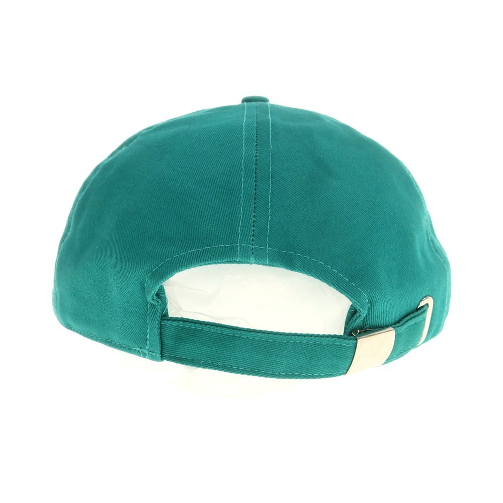 【新品】ヤコブコーエン JACOB COHEN コットン ベースボール キャップ エメラルド【 U 】【 状態ランクN 】【 メンズ 】
