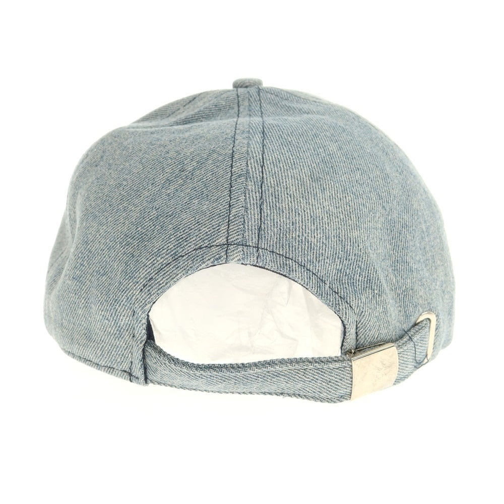 【新品】ヤコブコーエン JACOB COHEN デニム ベースボールキャップ ブルーグレー系【 U 】【 状態ランクN 】【 メンズ 】