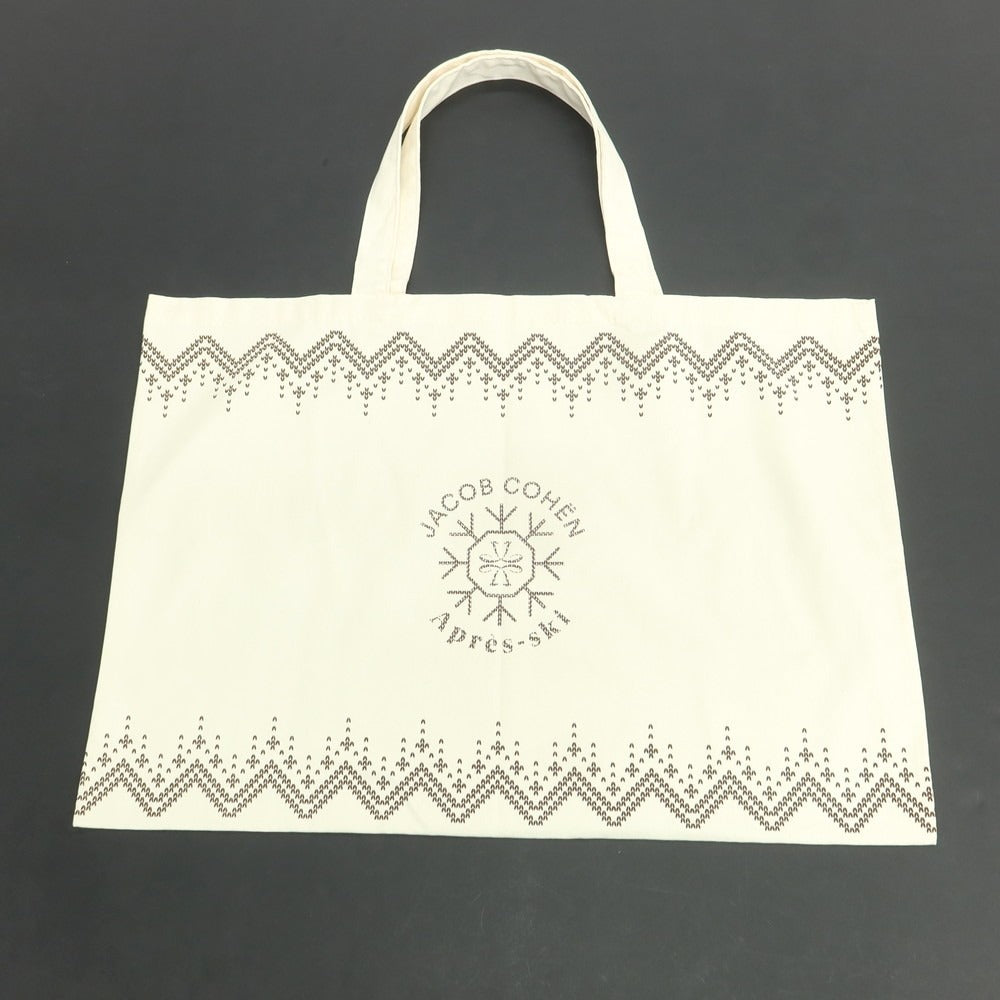 【新品】ヤコブコーエン JACOB COHEN コットンカシミヤシルク ソックス レッド トートバッグ付【 UN 】【 状態ランクN 】【 メンズ 】