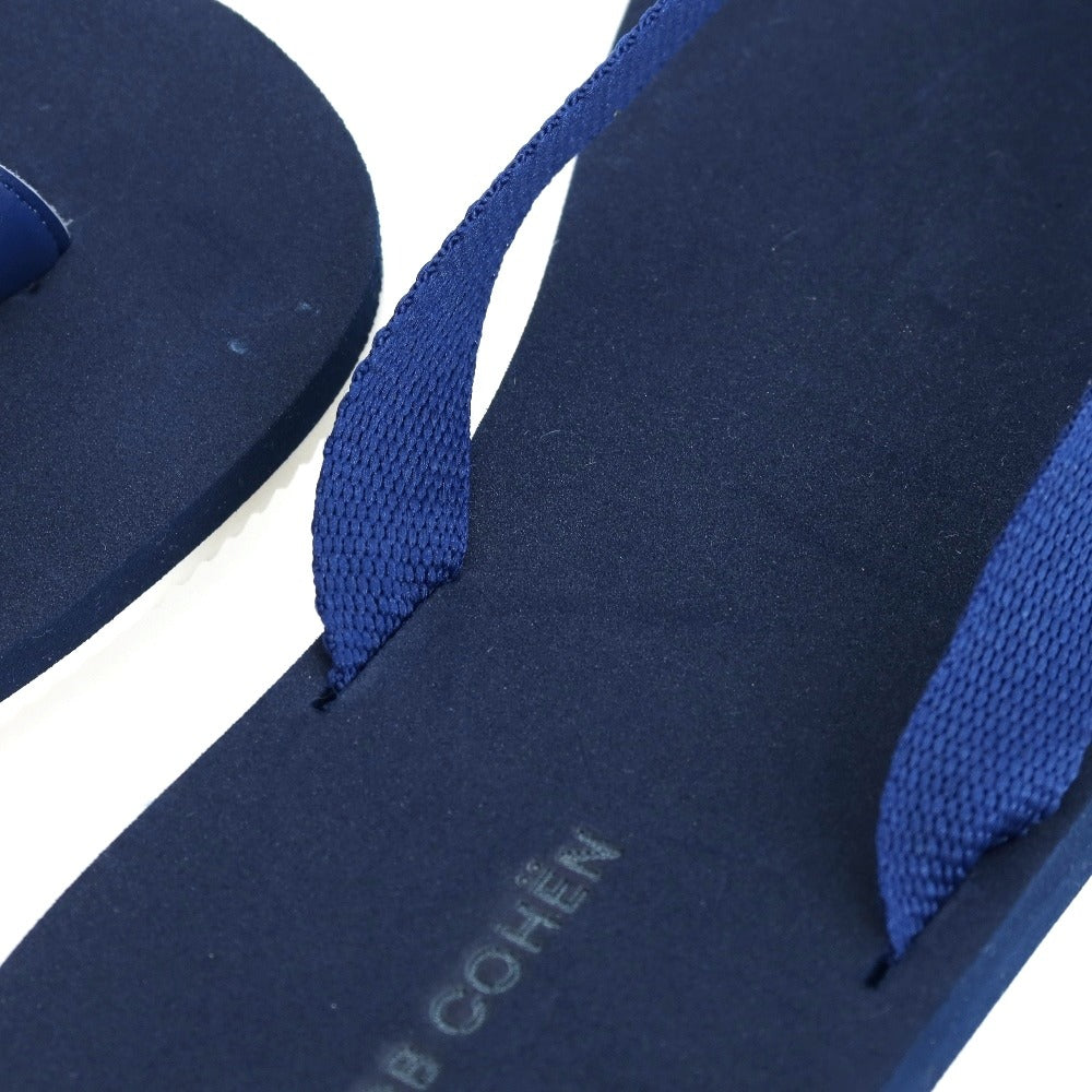 【新品アウトレット】ヤコブコーエン JACOB COHEN トング ビーチ サンダル ネイビー【 39/40 】【 状態ランクN- 】【 メンズ 】