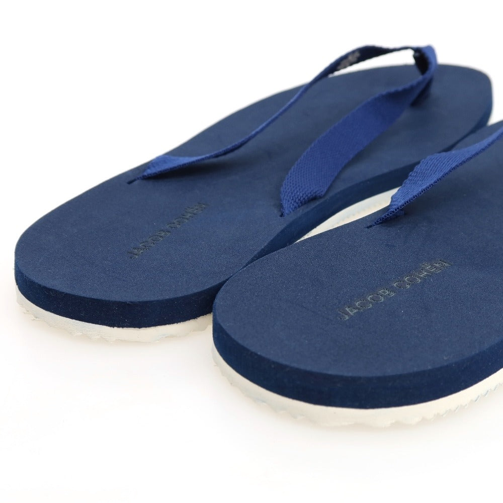 【新品アウトレット】ヤコブコーエン JACOB COHEN トング ビーチ サンダル ネイビー【 41/42 】【 状態ランクN- 】【 メンズ 】