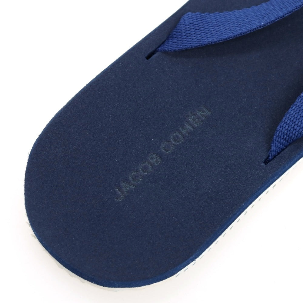 【新品アウトレット】ヤコブコーエン JACOB COHEN トング ビーチ サンダル ネイビー【 43/44 】【 状態ランクN- 】【 メンズ 】