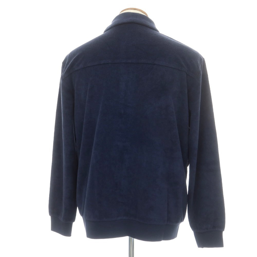 【新品】ザノーネ ZANONE コットン パイル ブルゾン ネイビー【 M 】【 状態ランクN 】【 メンズ 】