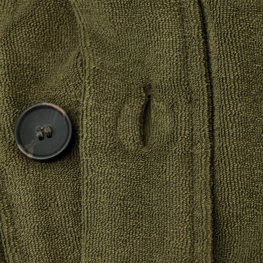 【新品】ザノーネ ZANONE コットン パイル ブルゾン オリーブ【 M 】【 状態ランクN 】【 メンズ 】