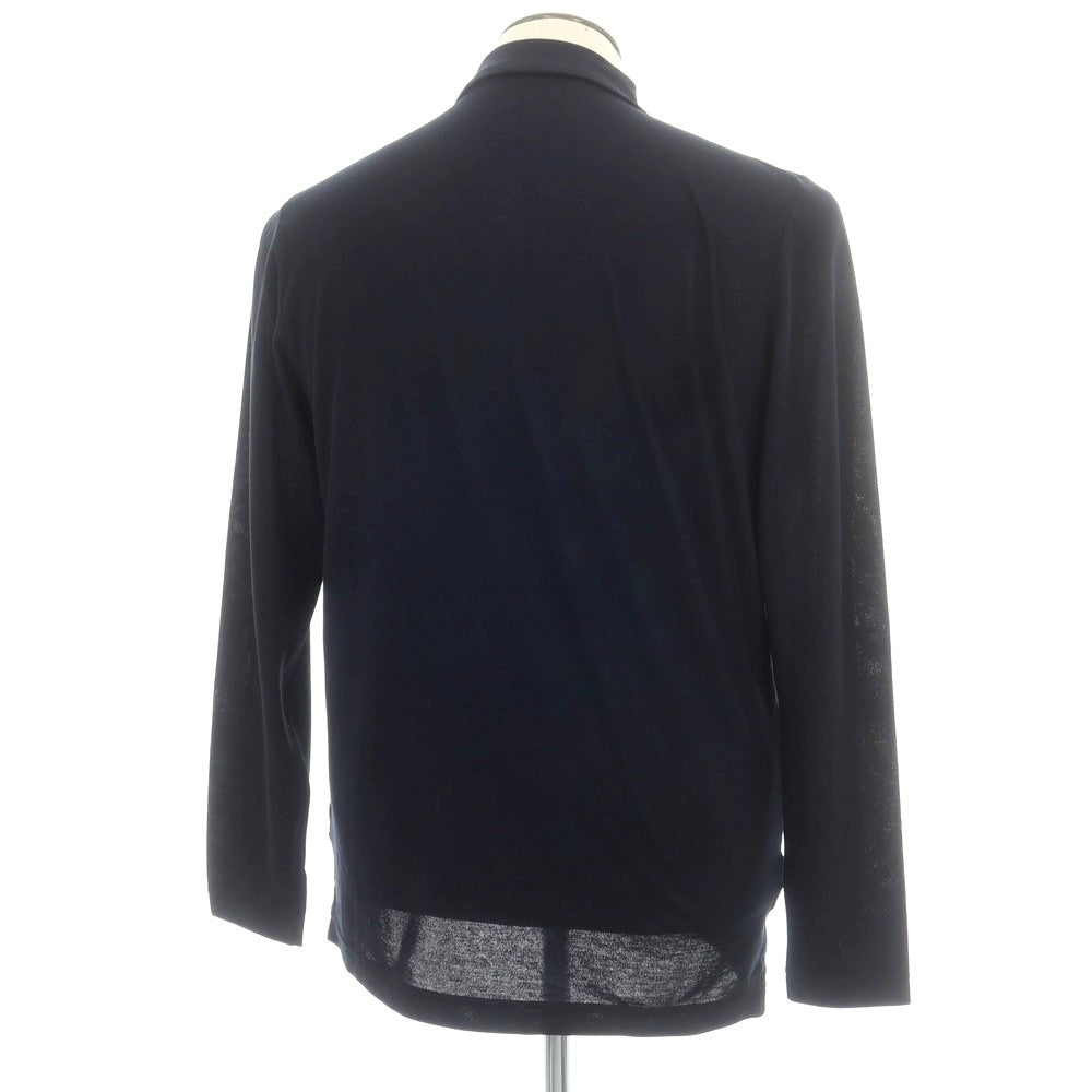 【新品】ザノーネ ZANONE アイスコットン カジュアルシャツ ダークネイビー【 50 】【 状態ランクN 】【 メンズ 】