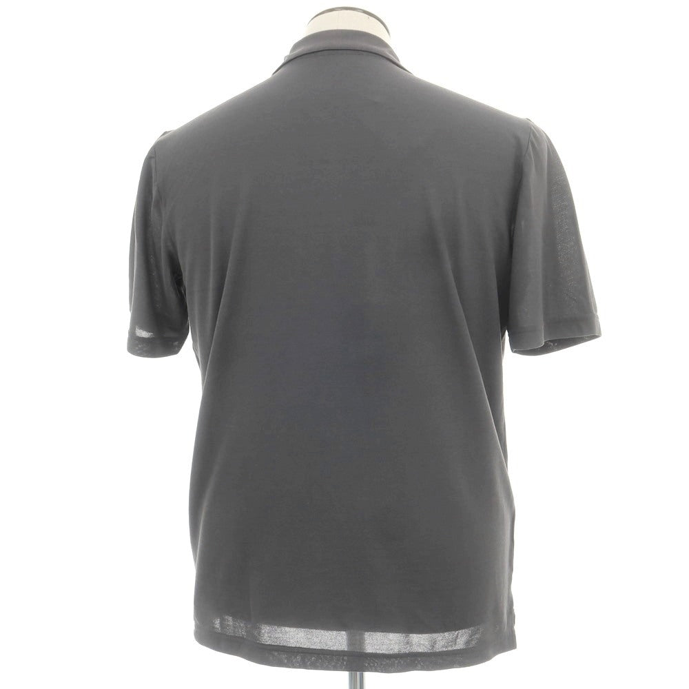 【新品】ザノーネ ZANONE アイスコットン オープンカラー 半袖シャツ グレー【 50 】【 状態ランクN 】【 メンズ 】
