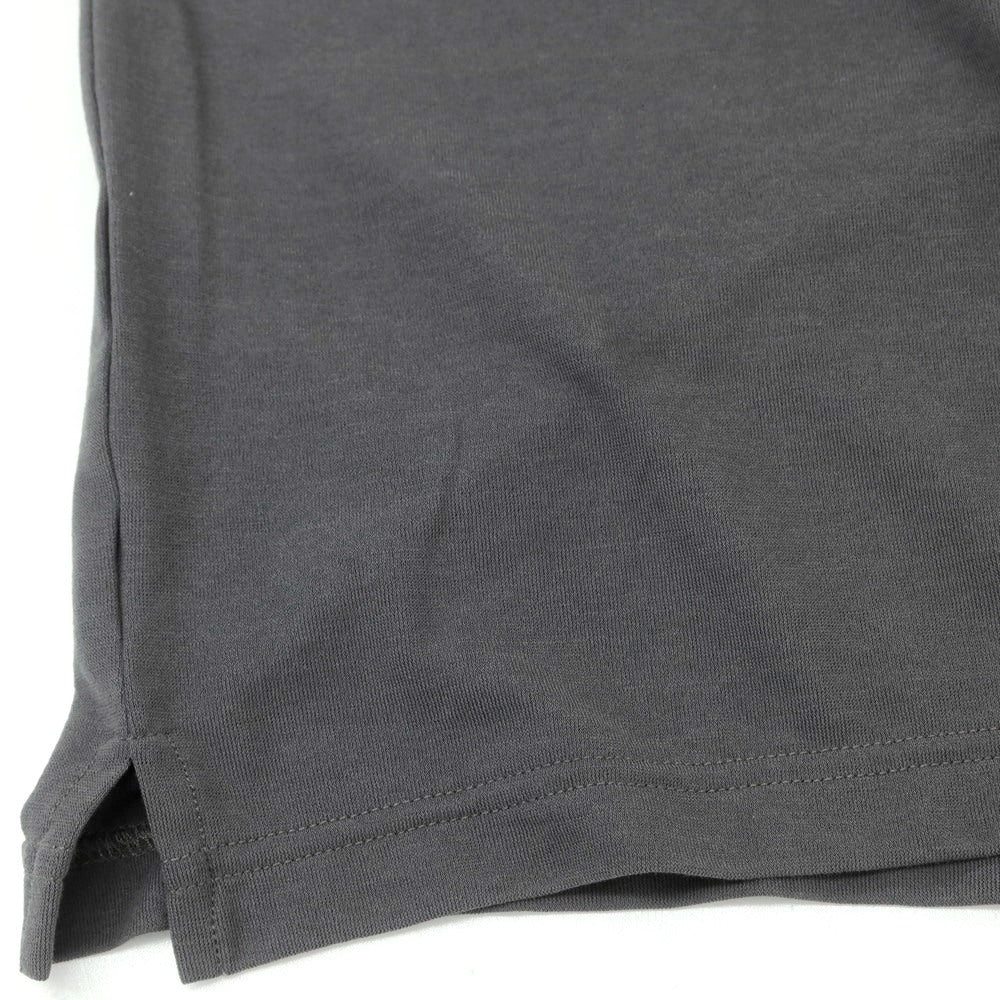 【新品】ザノーネ ZANONE アイスコットン オープンカラー 半袖シャツ グレー【 50 】【 状態ランクN 】【 メンズ 】