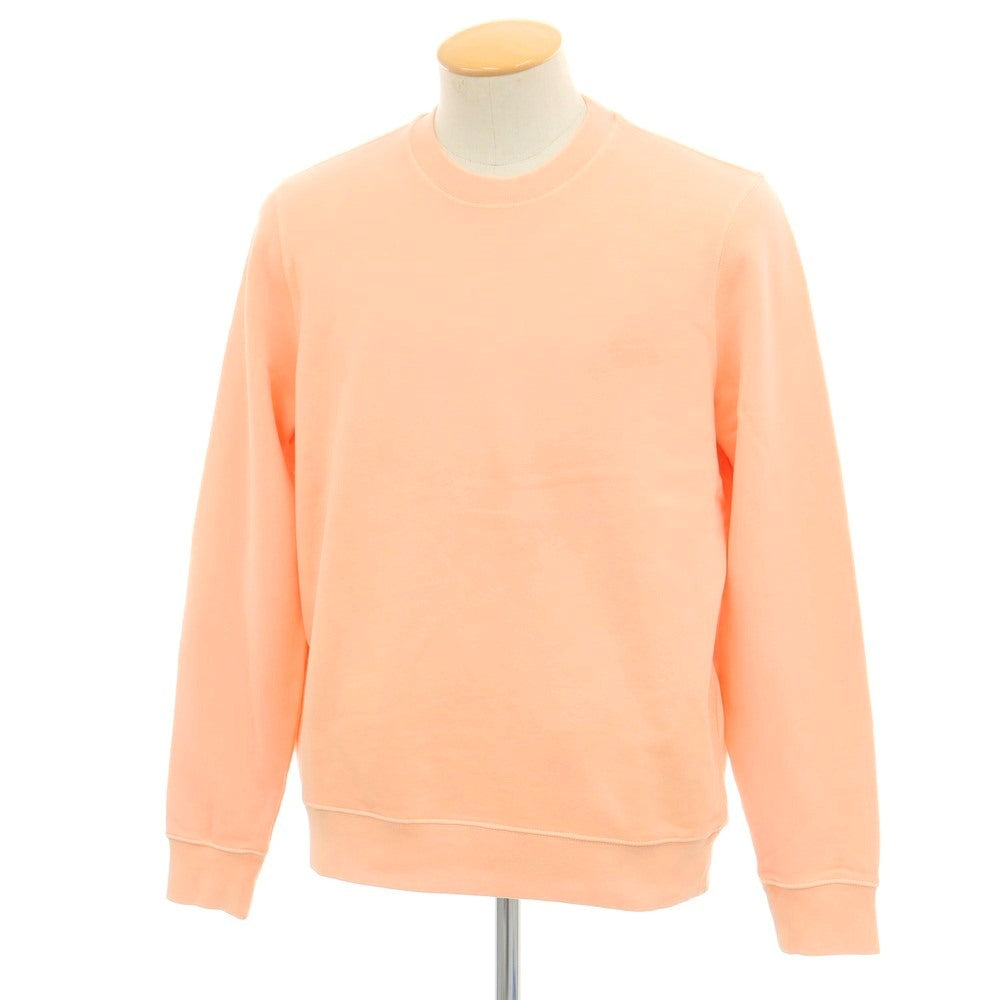 【新品アウトレット】ザノーネ ZANONE コットン クルーネック スウェット サーモン系【 S 】【 状態ランクN- 】【 メンズ 】