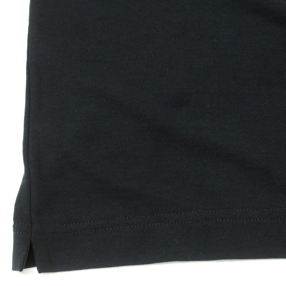 【新品】ザノーネ ZANONE アイスコットン クルーネック ポケット 半袖Tシャツ ブラック【 44 】【 状態ランクN 】【 メンズ 】
