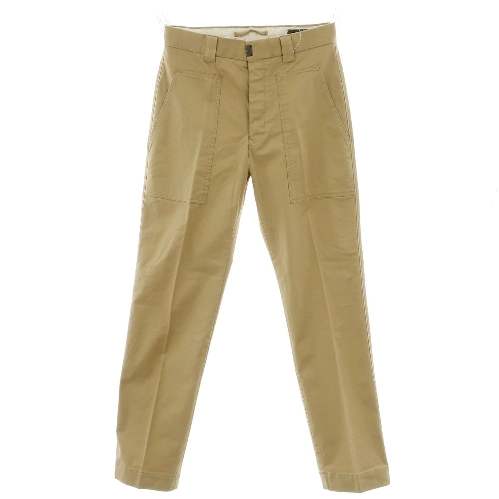【新品】インコテックス スラックス INCOTEX SLACKS ストレッチ コットン ワークパンツ ベージュ【 30 】【 状態ランクN 】【 メンズ 】