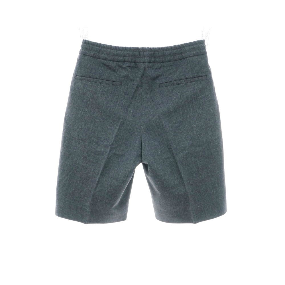 【新品アウトレット】インコテックス スローウェア INCOTEX SLOWEAR ストレッチ ウールコットンレーヨン ショートパンツ グレイッシュネイビー【 44 】【 状態ランクN- 】【 メンズ 】