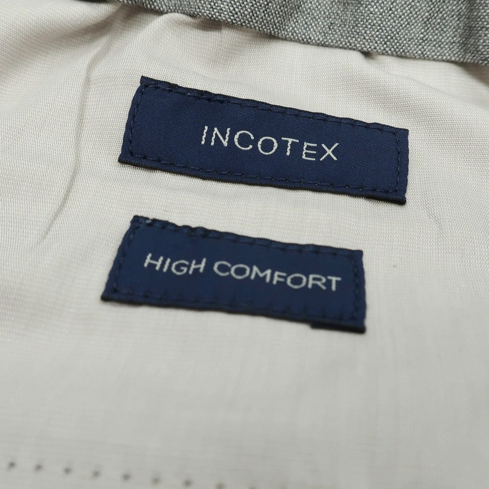 【新品】インコテックス スローウェア INCOTEX SLOWEAR ストレッチ ウールコットンレーヨン ショートパンツ グレー【 44 】【 状態ランクN 】【 メンズ 】