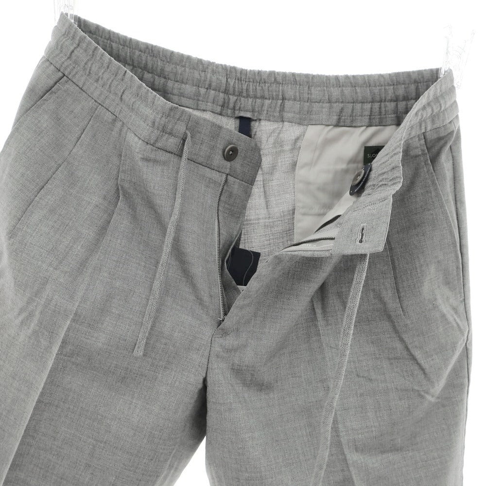 【新品】インコテックス スローウェア INCOTEX SLOWEAR ストレッチ ウールコットンレーヨン ショートパンツ グレー【 52 】【 状態ランクN 】【 メンズ 】