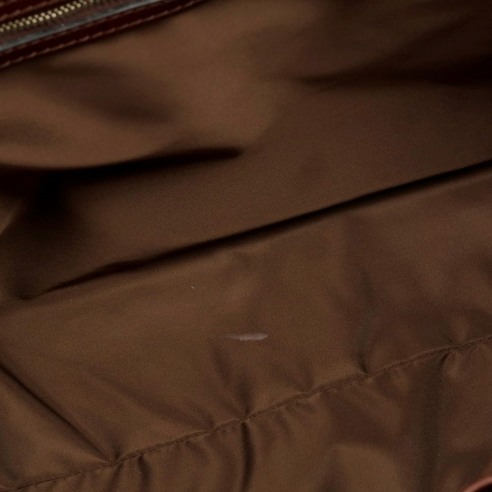 【中古】万双 マンソウ mansaw レザー トートバッグ ブラウン【 状態ランクB 】【 メンズ 】