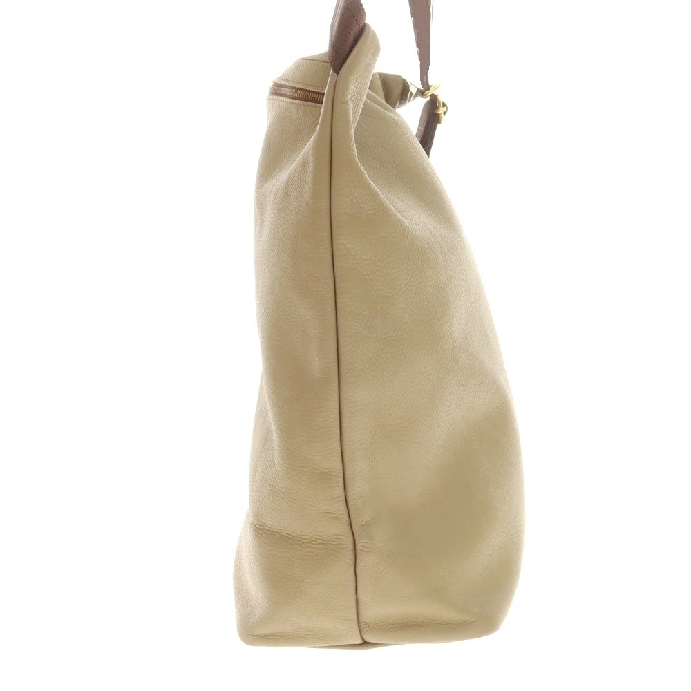 【中古】ソラチナ SOLATINA シュリンクレザー ショルダーバッグ カーキ【 状態ランクB 】【 メンズ 】
