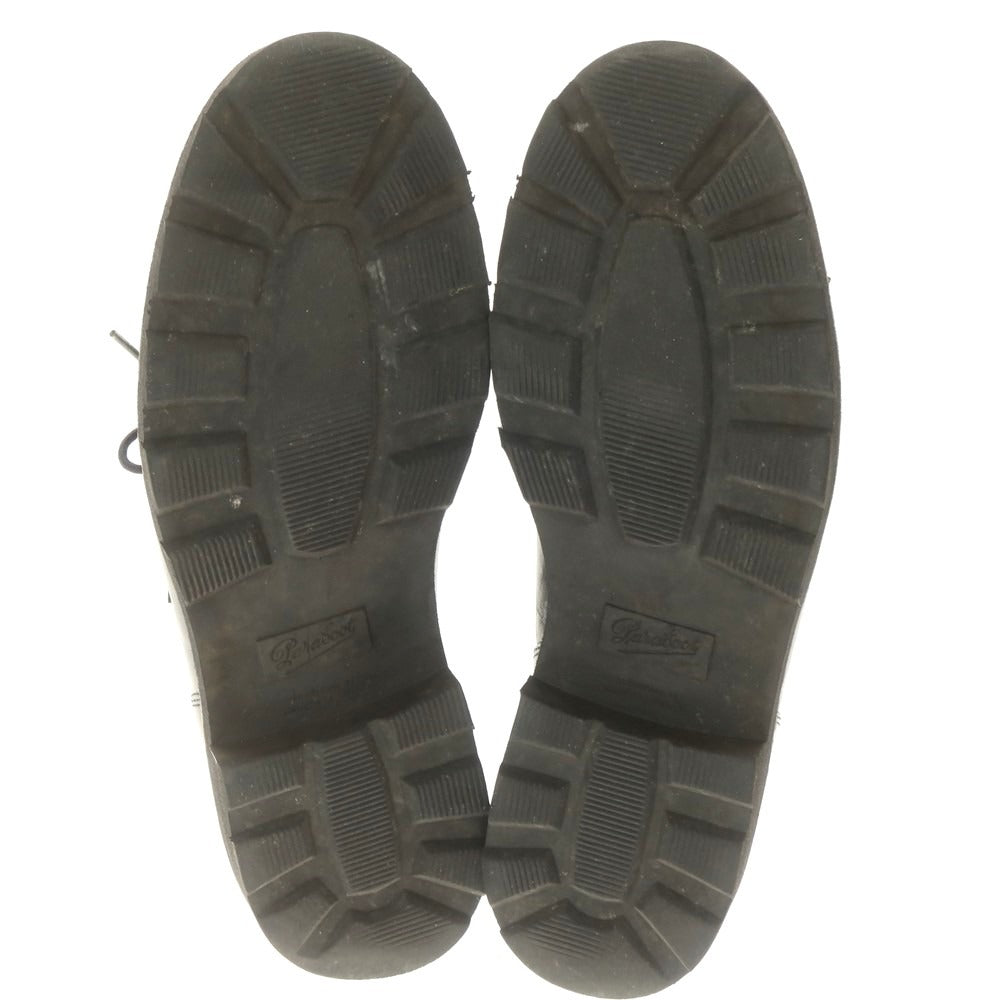 【中古】パラブーツ Paraboot MICHAEL チロリアンシューズ ブラック【 42 1/2 】【 状態ランクC 】【 メンズ 】