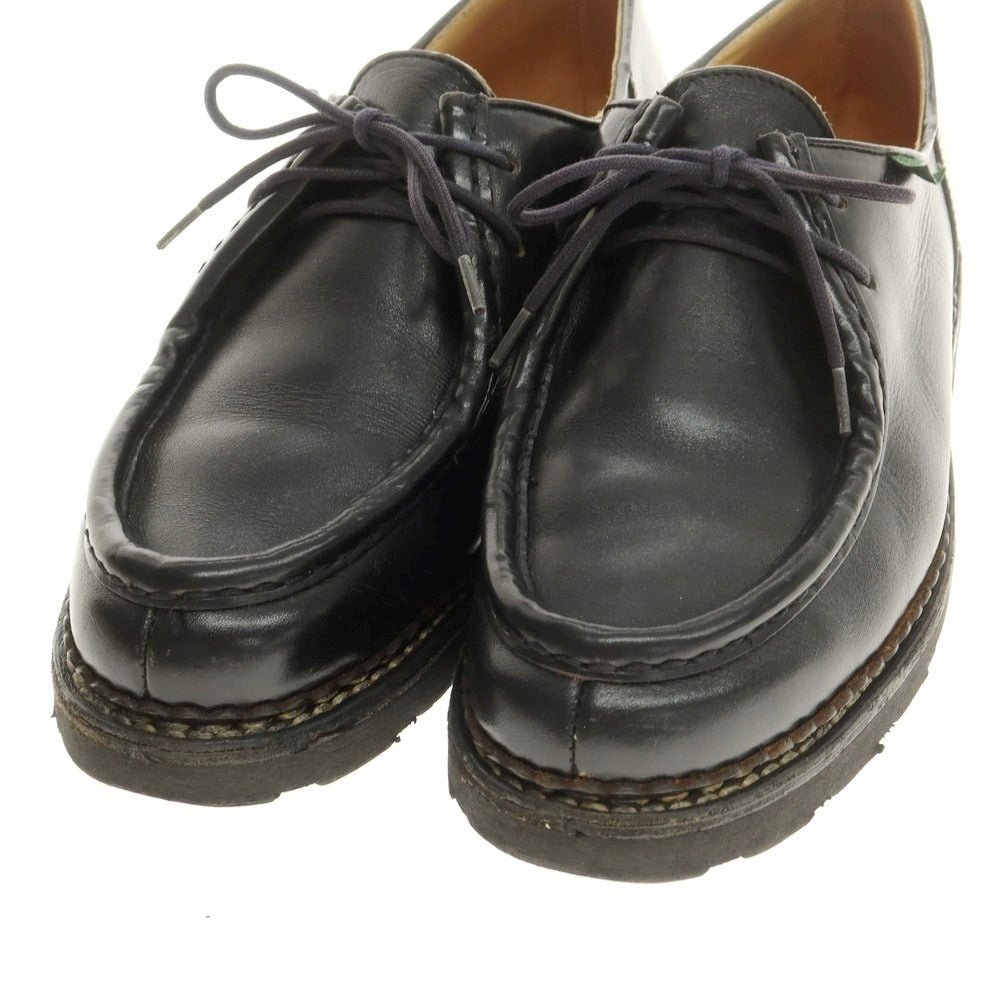 【中古】パラブーツ Paraboot MICHAEL チロリアンシューズ ブラック【 42 1/2 】【 状態ランクC 】【 メンズ 】