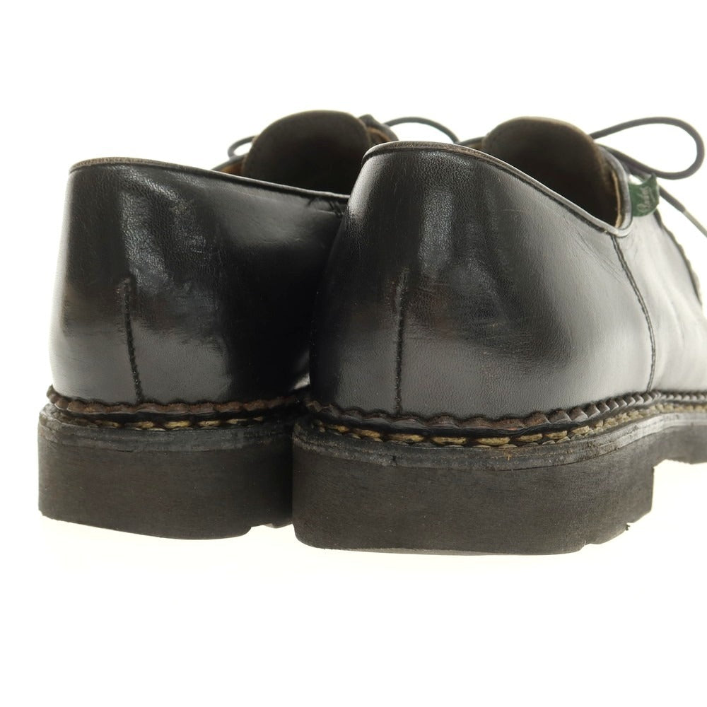 【中古】パラブーツ Paraboot MICHAEL チロリアンシューズ ブラック【 42 1/2 】【 状態ランクC 】【 メンズ 】