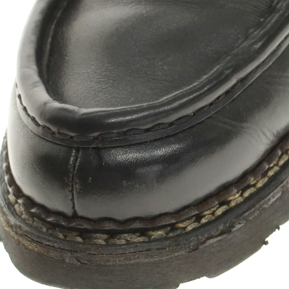 【中古】パラブーツ Paraboot MICHAEL チロリアンシューズ ブラック【 42 1/2 】【 状態ランクC 】【 メンズ 】