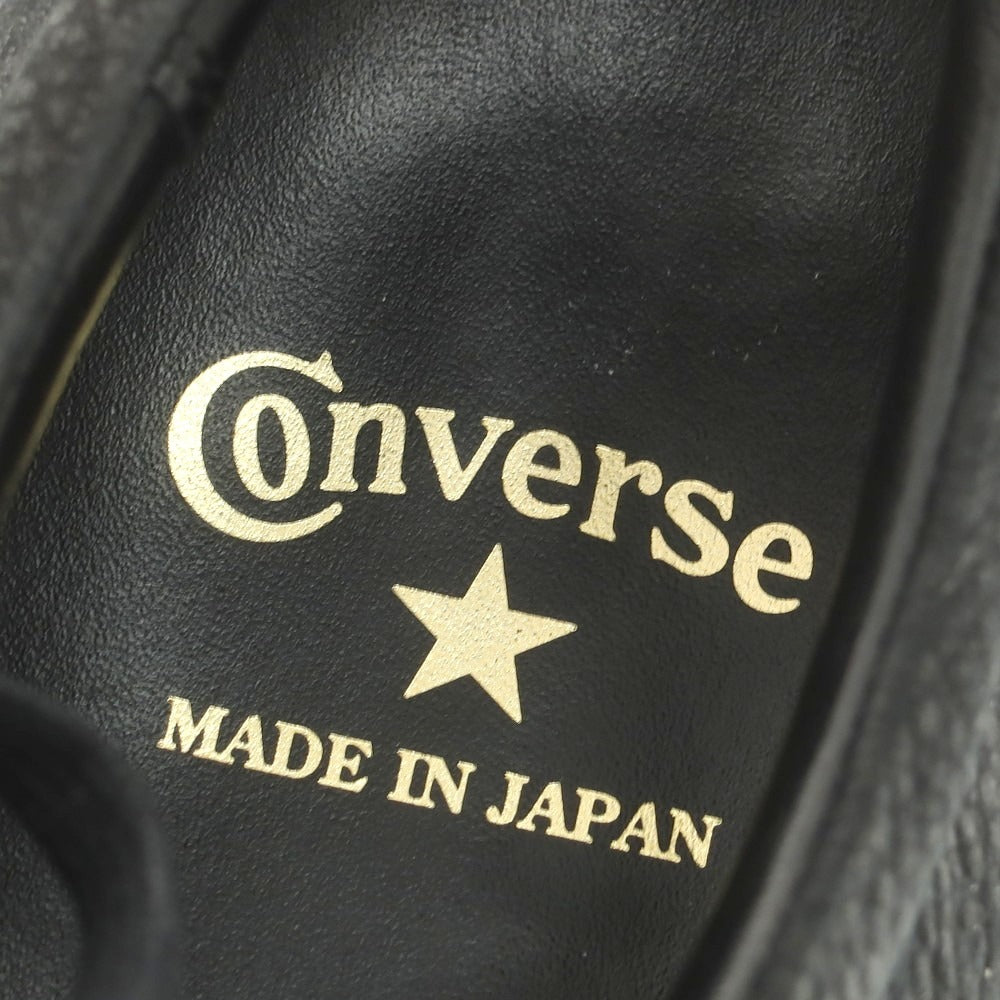 【中古】コンバース CONVERSE × REGAL Shoe & Co. ALL STAR COUPE J PRM 3 ヌバック スニーカー ブラック【 27 1/2 】【 状態ランクA 】【 メンズ 】