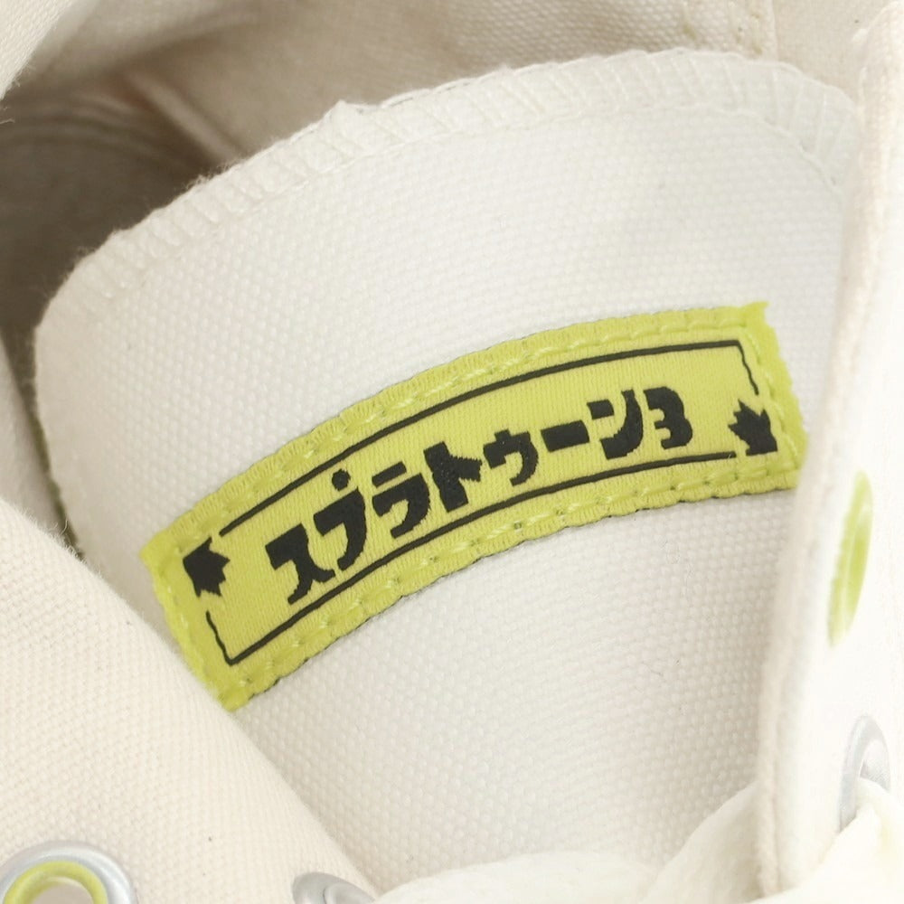 【中古】コンバース CONVERSE × Splatoon3 オールスター スニーカー ホワイト【 9 1/2 】【 状態ランクA 】【 メンズ 】