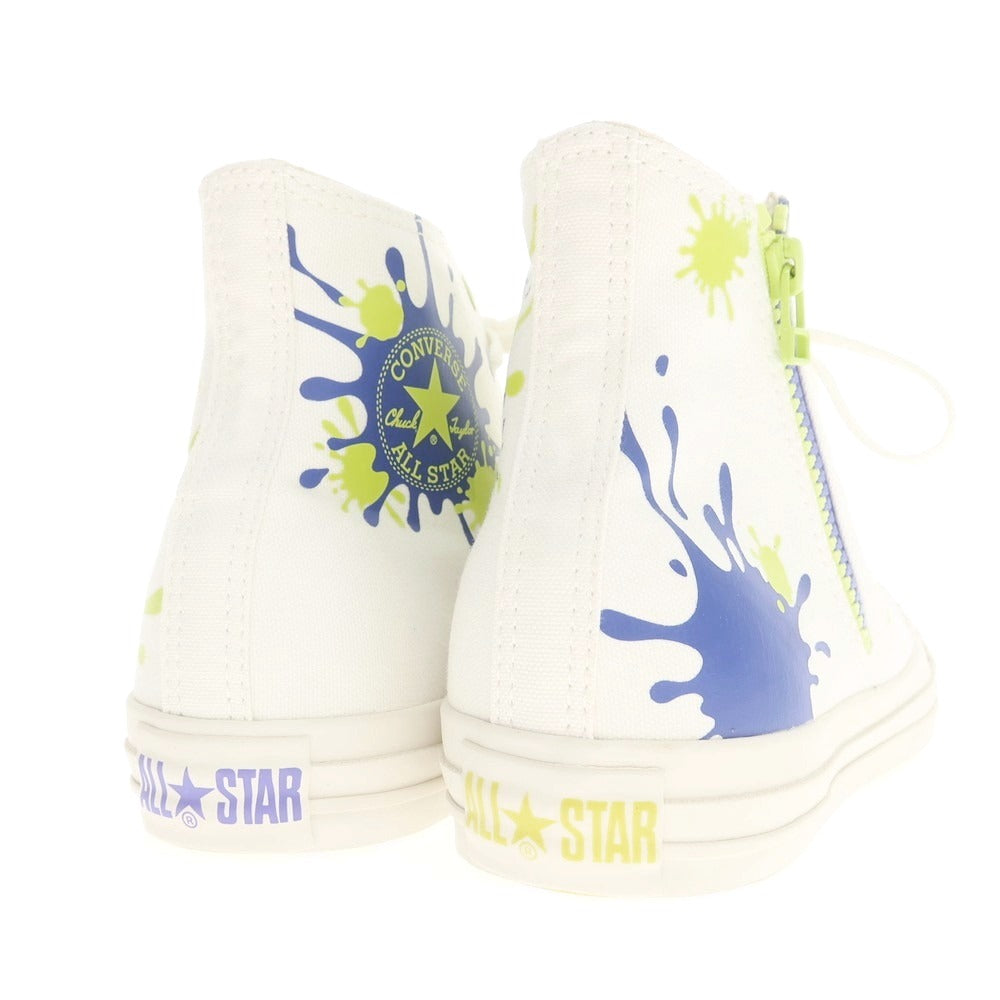 【中古】コンバース CONVERSE × Splatoon3 オールスター スニーカー ホワイト【 9 1/2 】【 状態ランクA 】【 メンズ 】