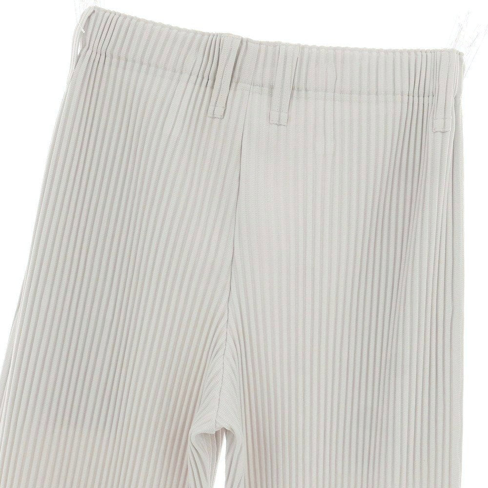 【中古】オム プリッセ イッセイミヤケ HOMME PLISSE ISSEY MIYAKE ポリエステル プリーツ イージーパンツ ライトグレー【 1 】【 状態ランクA 】【 メンズ 】