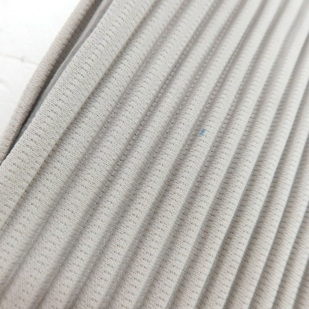 【中古】オム プリッセ イッセイミヤケ HOMME PLISSE ISSEY MIYAKE ポリエステル プリーツ イージーパンツ ライトグレー【 1 】【 状態ランクA 】【 メンズ 】