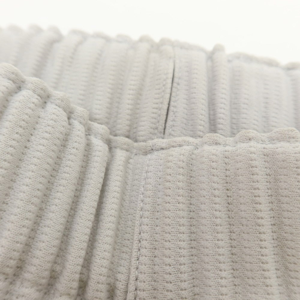 【中古】オム プリッセ イッセイミヤケ HOMME PLISSE ISSEY MIYAKE ポリエステル プリーツ イージーパンツ ライトグレー【 1 】【 状態ランクB 】【 メンズ 】