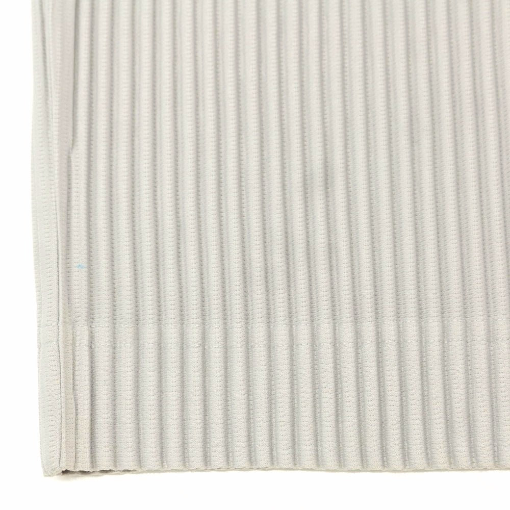 【中古】オム プリッセ イッセイミヤケ HOMME PLISSE ISSEY MIYAKE ポリエステル プリーツ イージーパンツ ライトグレー【 3 】【 状態ランクA 】【 メンズ 】