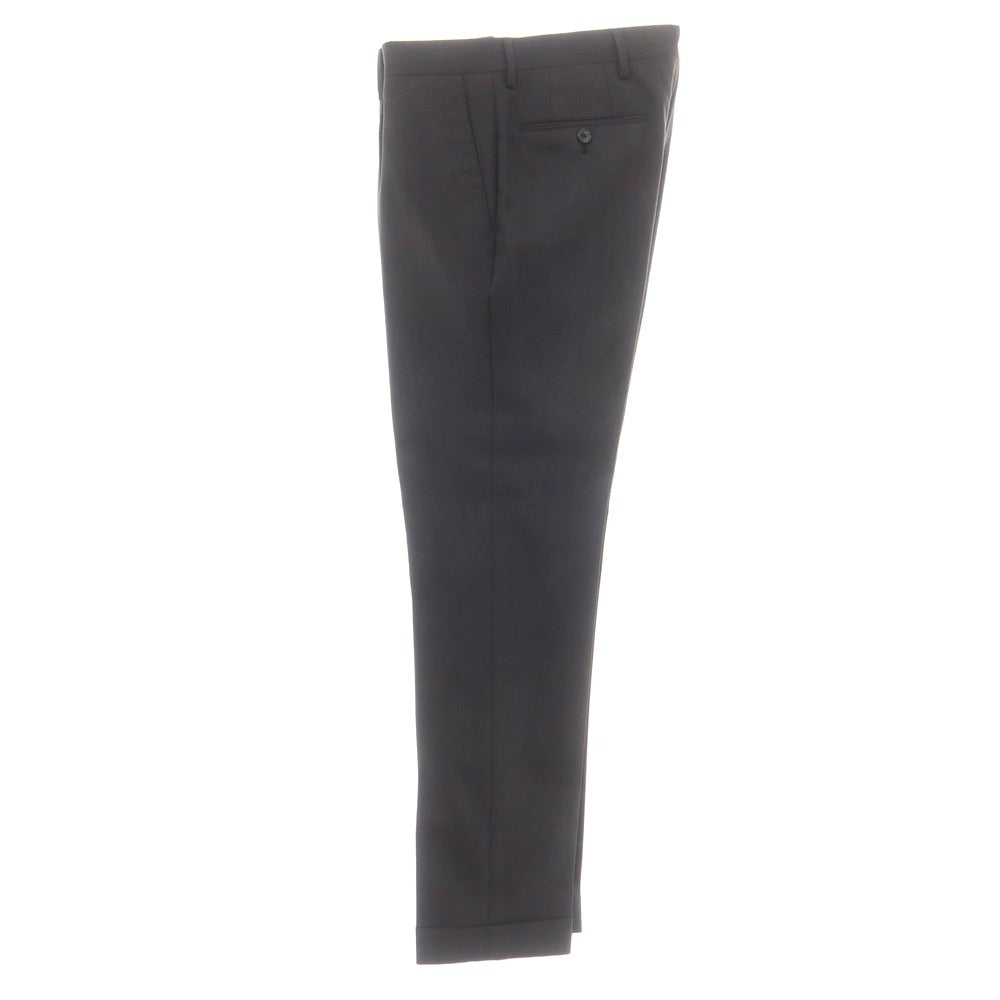 【中古】ラルディーニ LARDINI ウール 3つボタンスーツ ダークグレー【 46 】【 状態ランクB 】【 メンズ 】