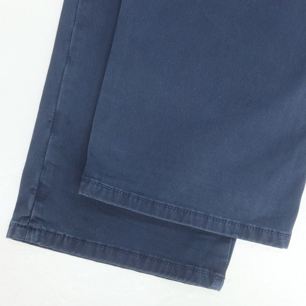 【中古】インコテックス スラックス INCOTEX SLACKS ストレッチ コットン カジュアルスラックスパンツ ライトネイビー【 31 】【 状態ランクC 】【 メンズ 】