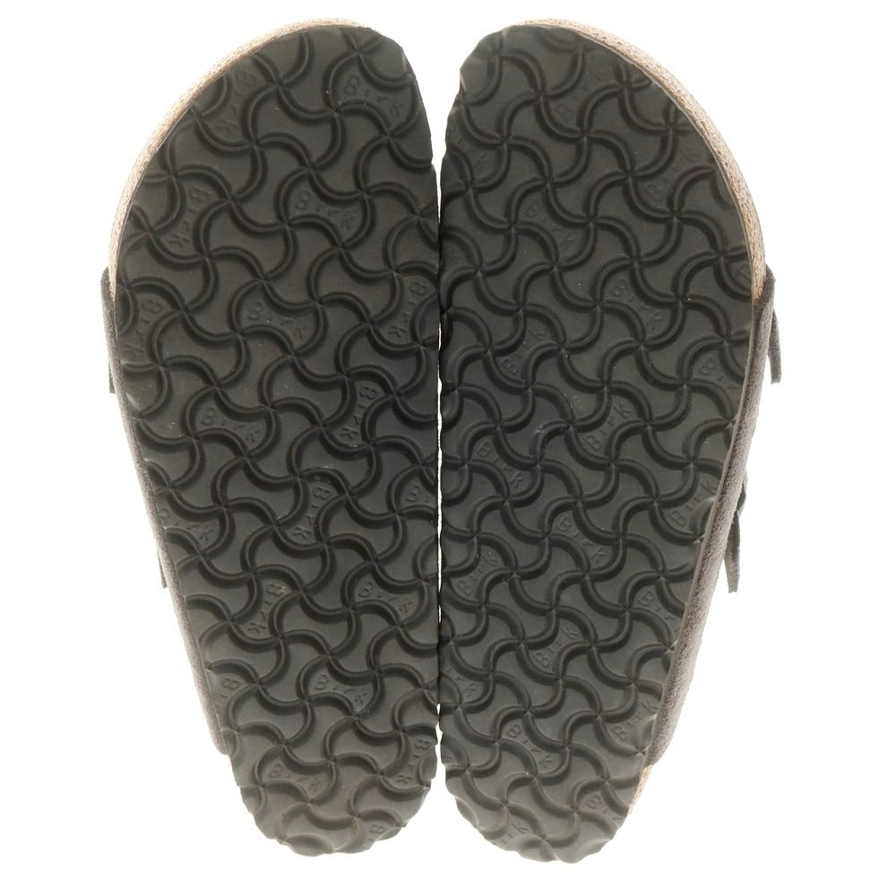 【中古】ビルケンシュトック BIRKENSTOCK ZURICH BS スエード サンダル ベルベットグレー【 42 】【 状態ランクB 】【 メンズ 】