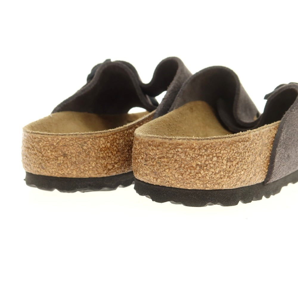 【中古】ビルケンシュトック BIRKENSTOCK ZURICH BS スエード サンダル ベルベットグレー【 42 】【 状態ランクB 】【 メンズ 】