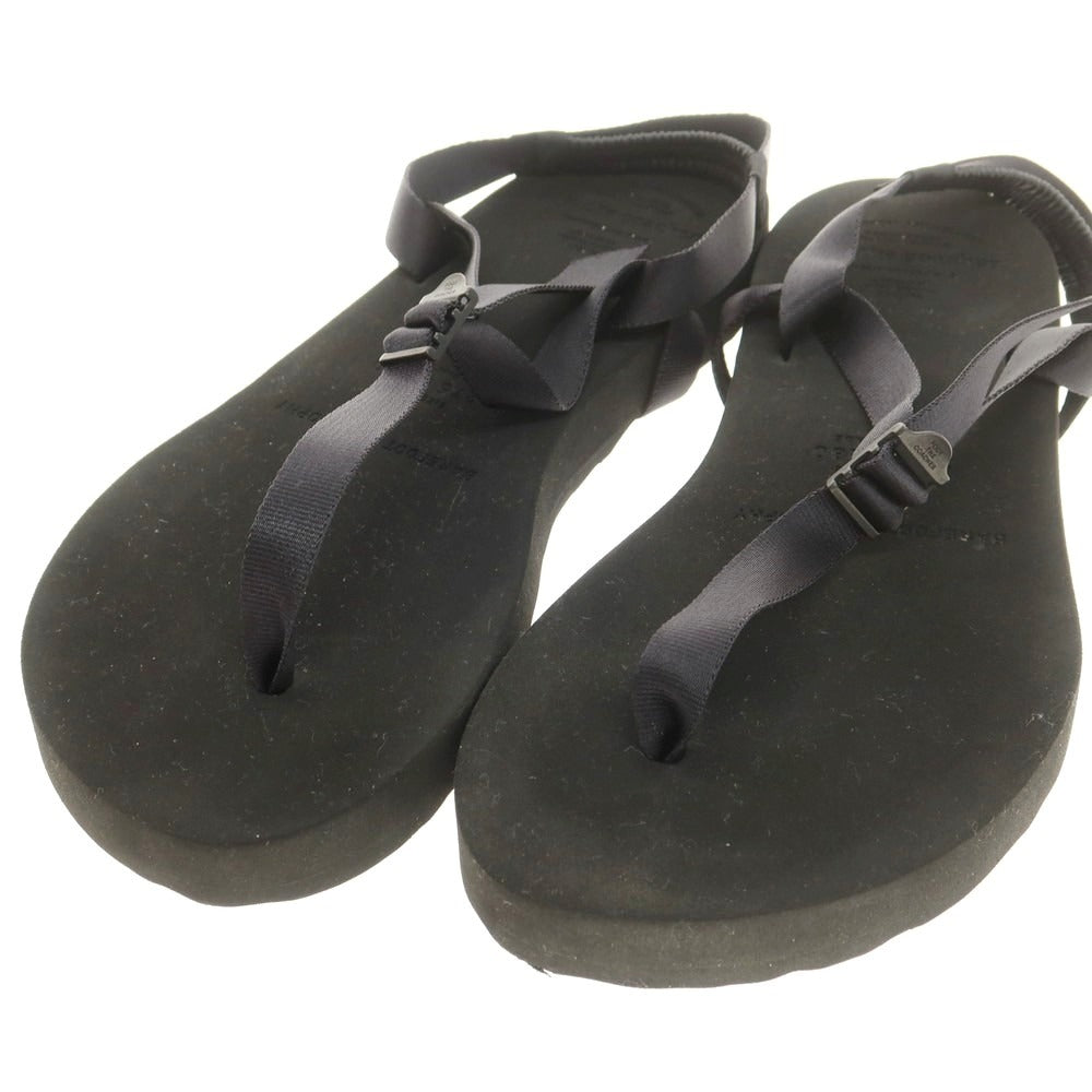 【中古】フットザコーチャー foot the coacher トング サンダル ブラック【 9 1/2 】【 状態ランクB 】【 メンズ 】