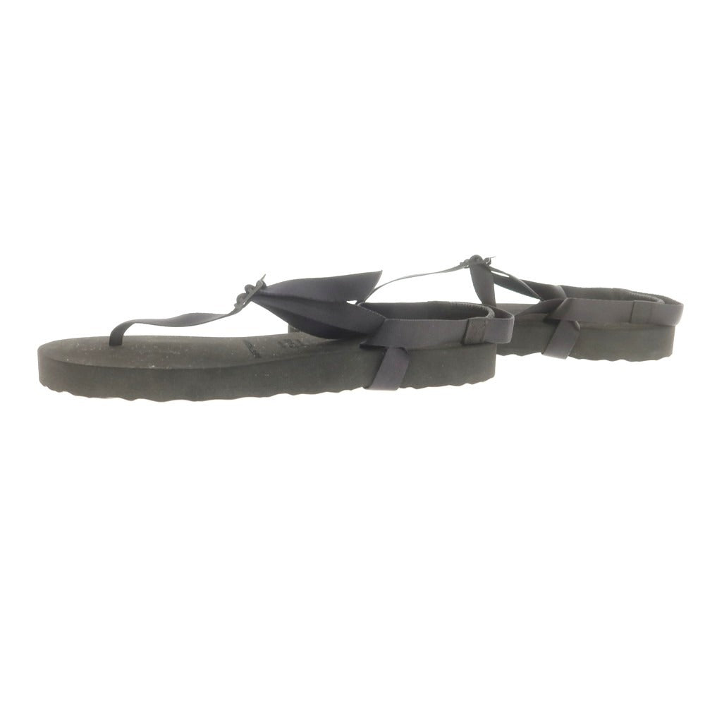 【中古】フットザコーチャー foot the coacher トング サンダル ブラック【 9 1/2 】【 状態ランクB 】【 メンズ 】